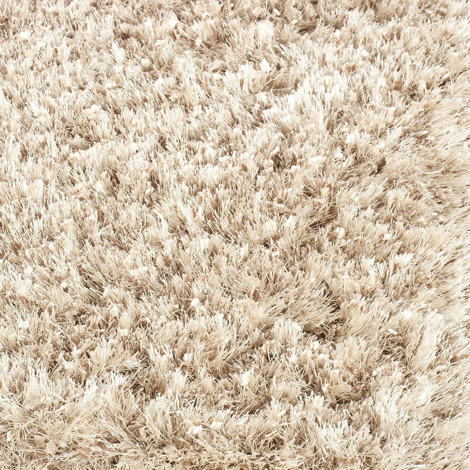 image:imageSAFAVIEH Malibu Shag Collection Area Rug 86 x 12 Silver Handmade Solid 14inch Thick Ideal for High Traffic Areas in Living Room Bedroom MLS431SNatural