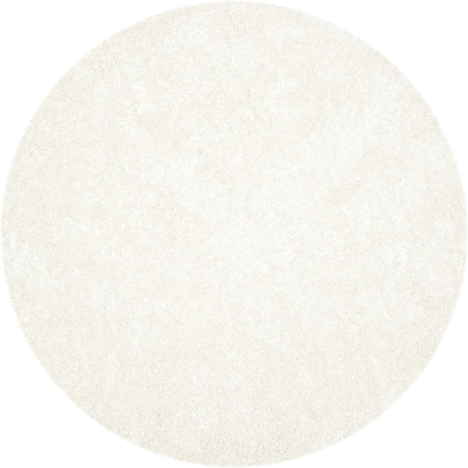 image:imageSAFAVIEH Malibu Shag Collection Area Rug 86 x 12 Silver Handmade Solid 14inch Thick Ideal for High Traffic Areas in Living Room Bedroom MLS431SWhite