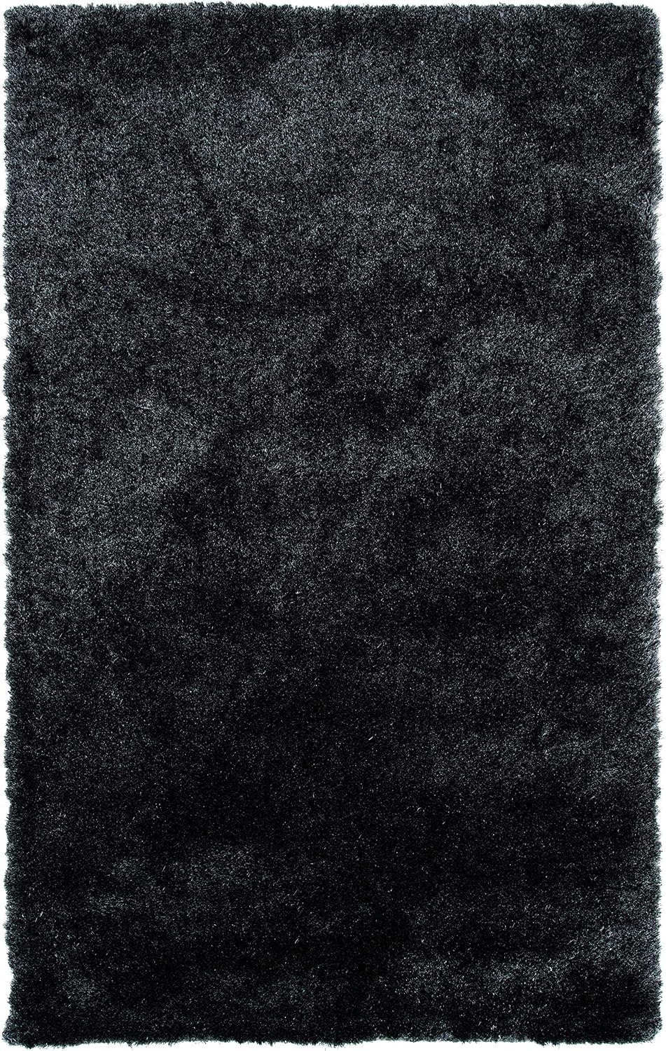 image:imageSAFAVIEH Paris Shag Collection Area Rug 9 x 12 Dark Beige Handmade Silken Glam 2inch Thick Ideal for High Traffic Areas in Living Room Bedroom SG512TDark Grey