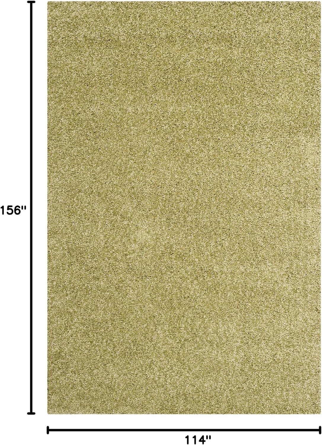 image:imageSAFAVIEH Santa Monica Shag Collection 8 x 10 Navy SGN725 Solid NonShedding Living Room Bedroom Dining Room Entryway Plush 2inch Thick Area RugGreen