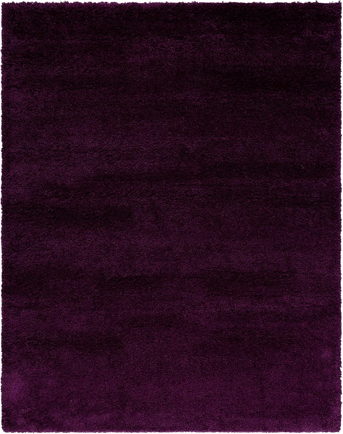 image:imageSAFAVIEH Santa Monica Shag Collection 8 x 10 Navy SGN725 Solid NonShedding Living Room Bedroom Dining Room Entryway Plush 2inch Thick Area RugPurple