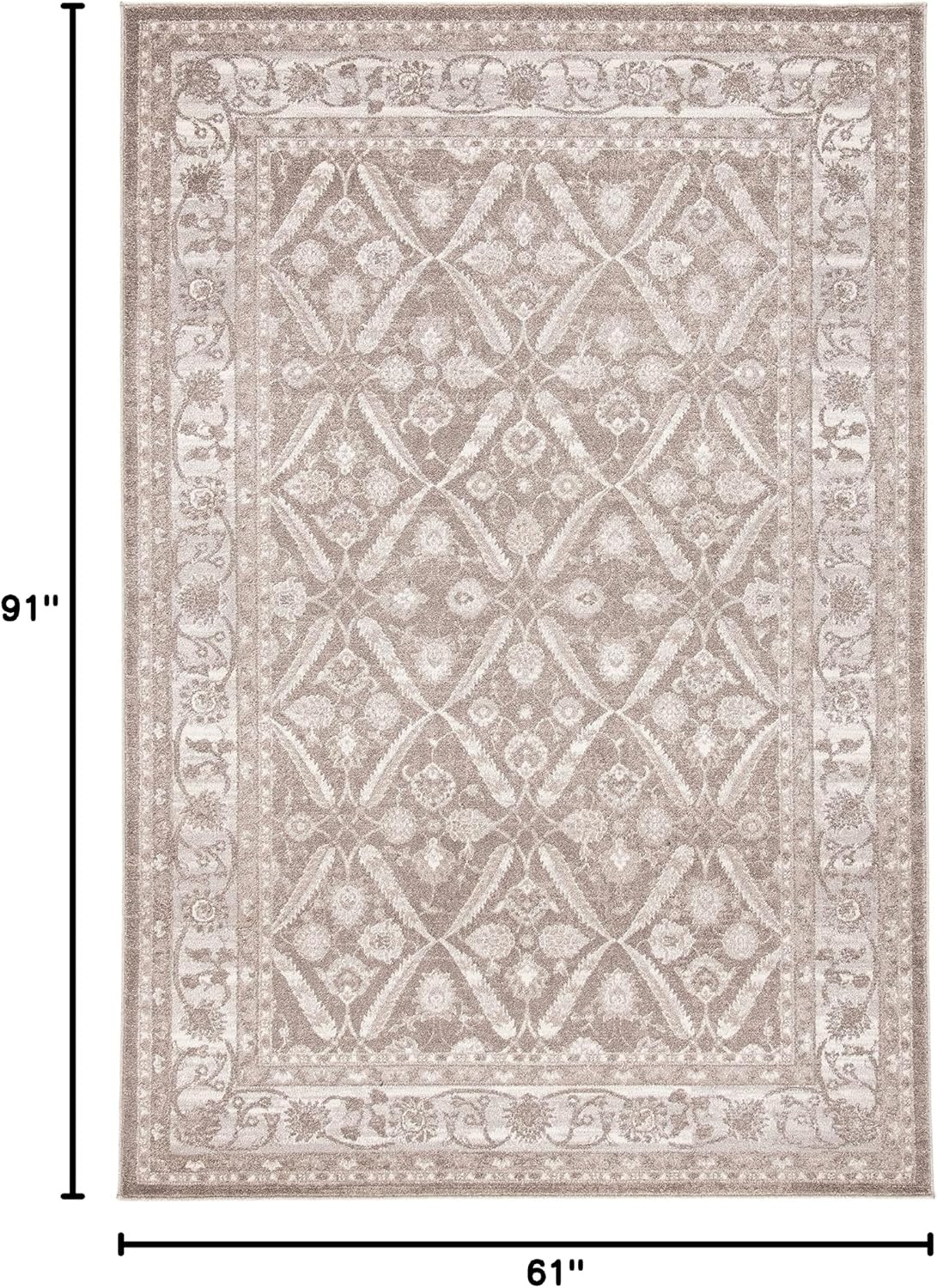 image:imageSAFAVIEH Sofia Collection Area Rug 9 x 12 Blue amp Beige Vintage Oriental Distressed Design NonShedding amp Easy Care Ideal for High Traffic Areas in Living Room Bedroom SOF378CTanBeige