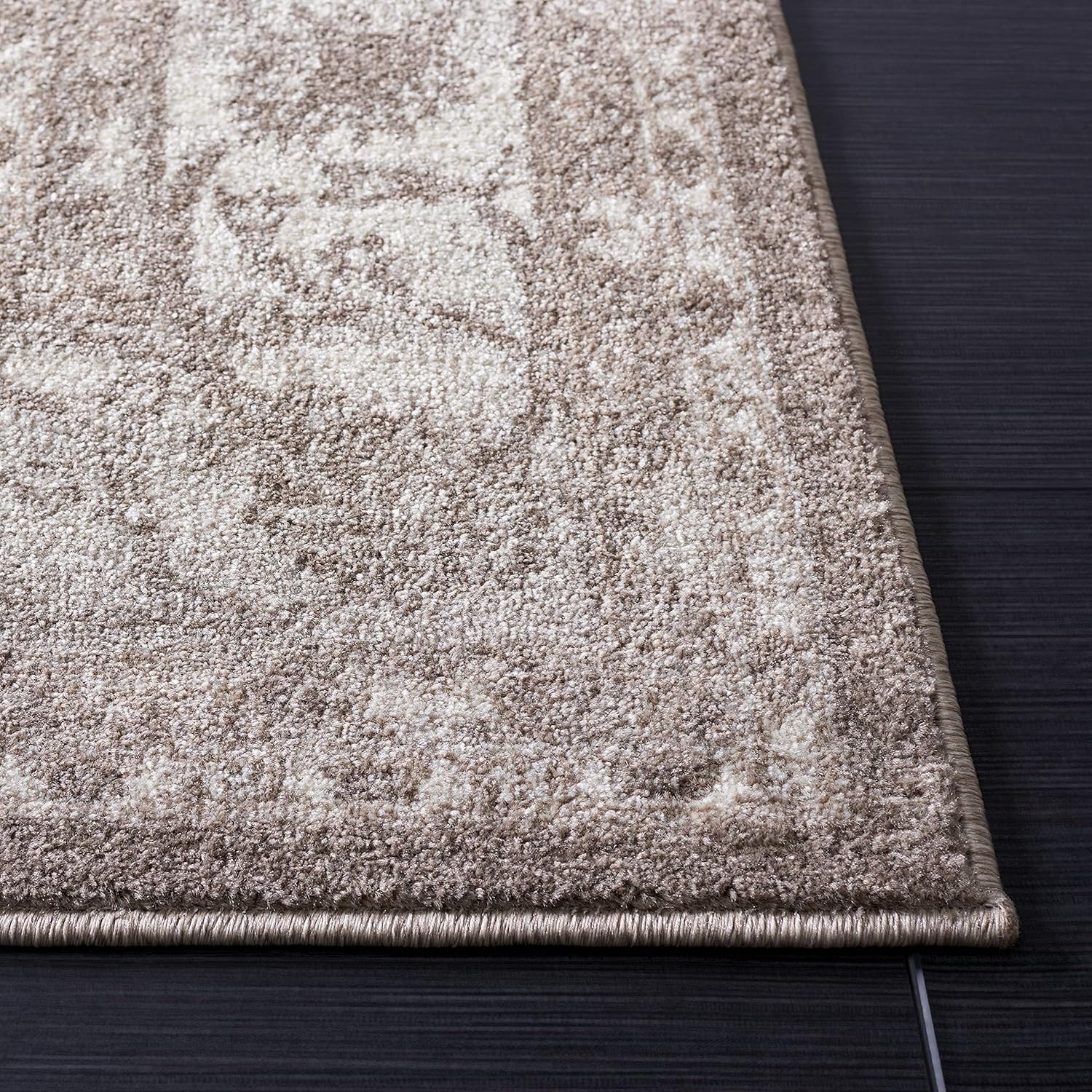 image:imageSAFAVIEH Sofia Collection Area Rug 9 x 12 Blue amp Beige Vintage Oriental Distressed Design NonShedding amp Easy Care Ideal for High Traffic Areas in Living Room Bedroom SOF378CTanBeige