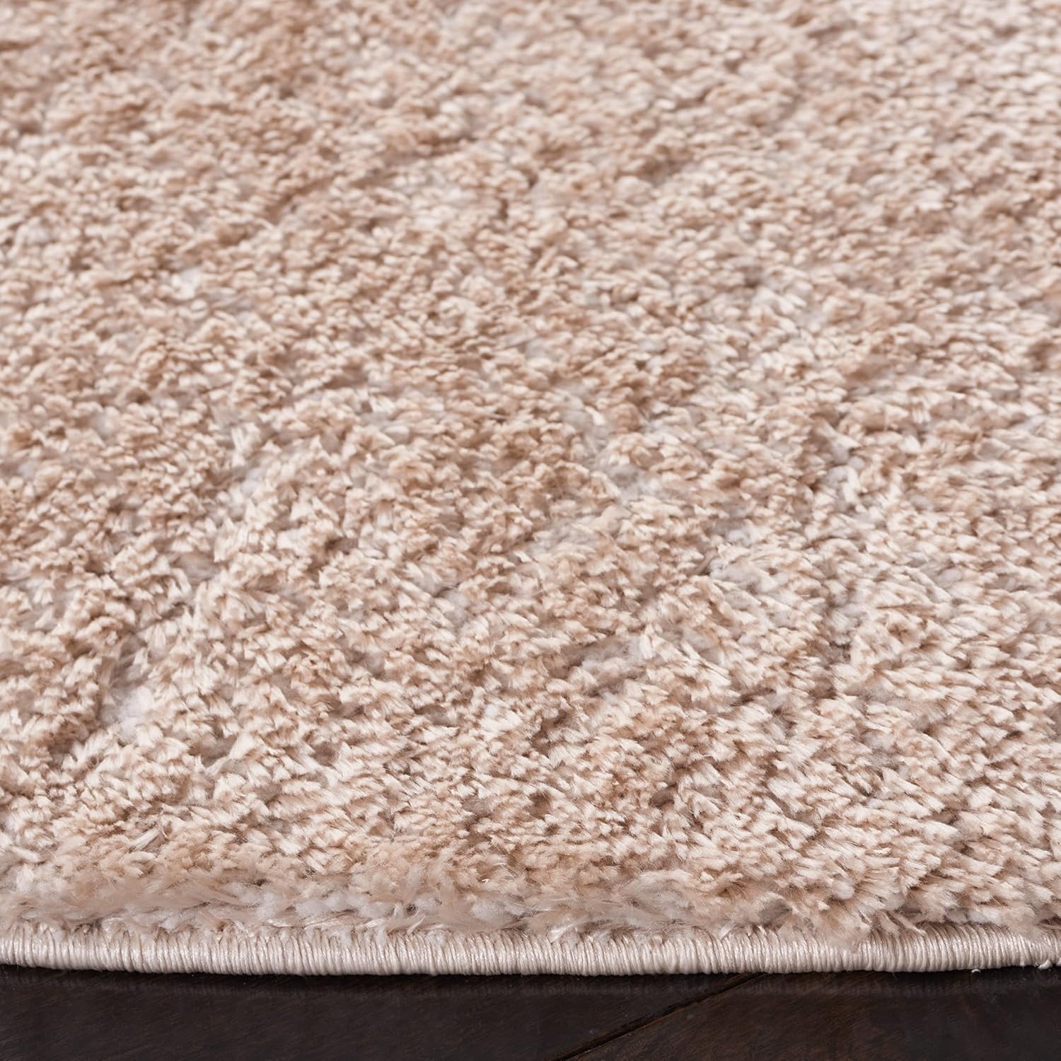 image:imageSAFAVIEH Tahoe Shag Collection Area Rug 9 x 12 Beige Solid Design NonShedding amp Easy Care 12inch Thick Ideal for High Traffic Areas in Living Room Bedroom THO670BBeige