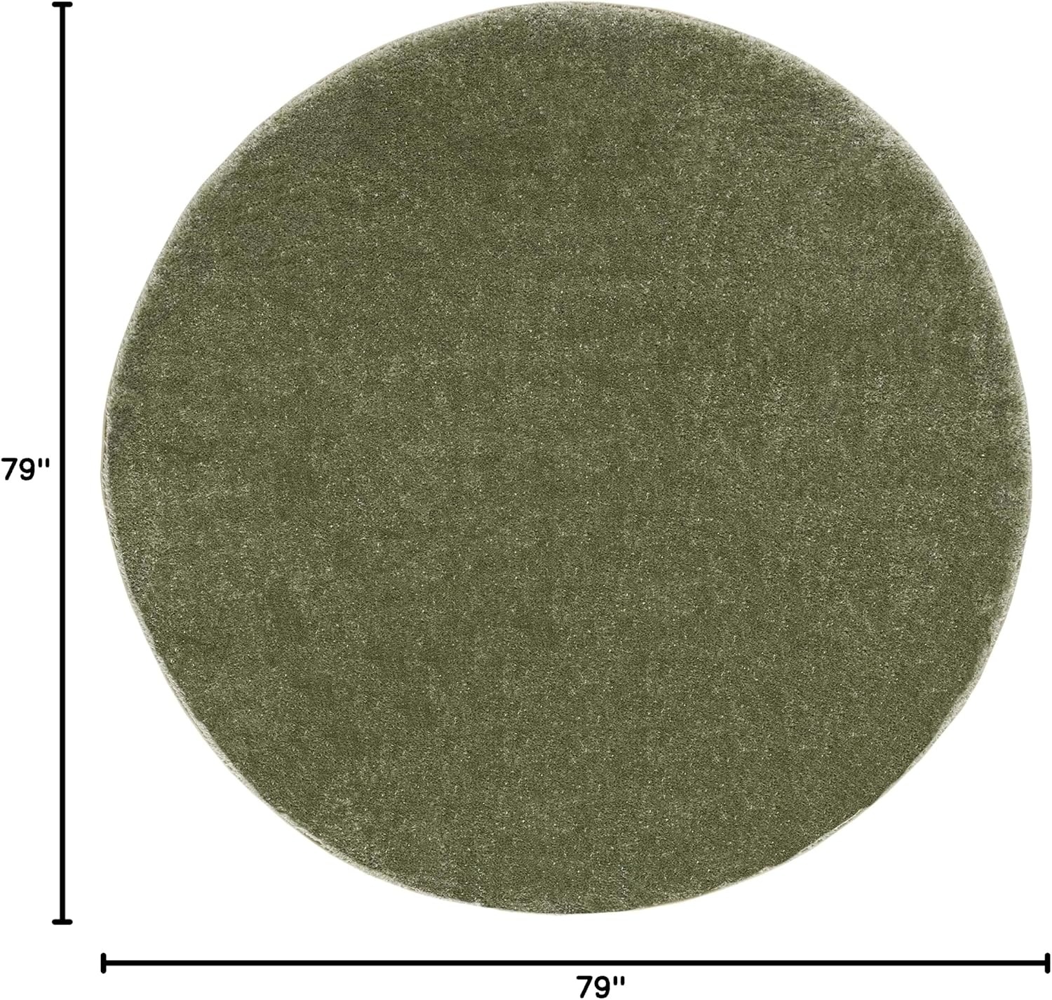 image:imageSAFAVIEH Tahoe Shag Collection Area Rug 9 x 12 Beige Solid Design NonShedding amp Easy Care 12inch Thick Ideal for High Traffic Areas in Living Room Bedroom THO670BSage