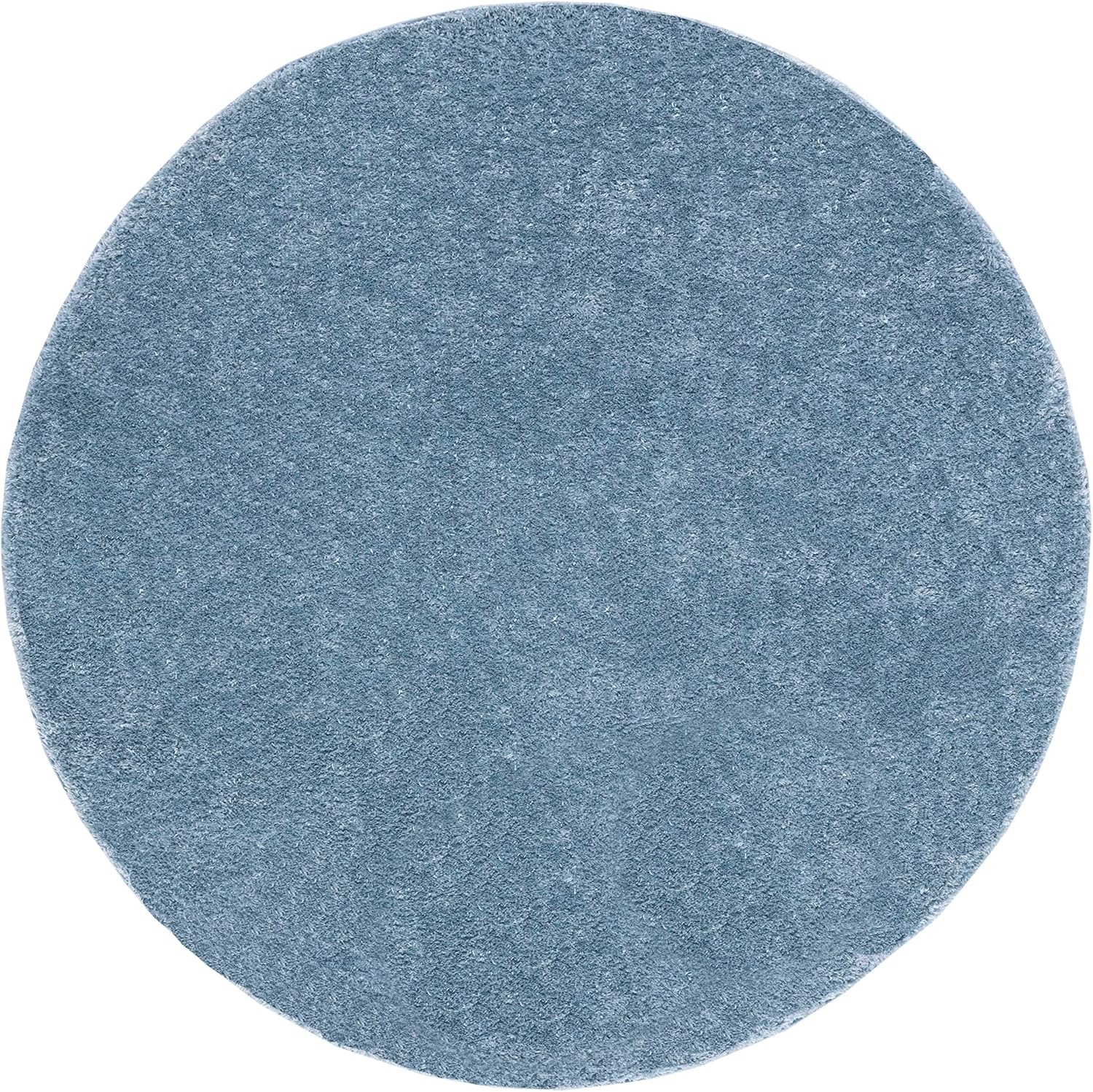 image:imageSAFAVIEH Tahoe Shag Collection Area Rug 9 x 12 Beige Solid Design NonShedding amp Easy Care 12inch Thick Ideal for High Traffic Areas in Living Room Bedroom THO670BBlue