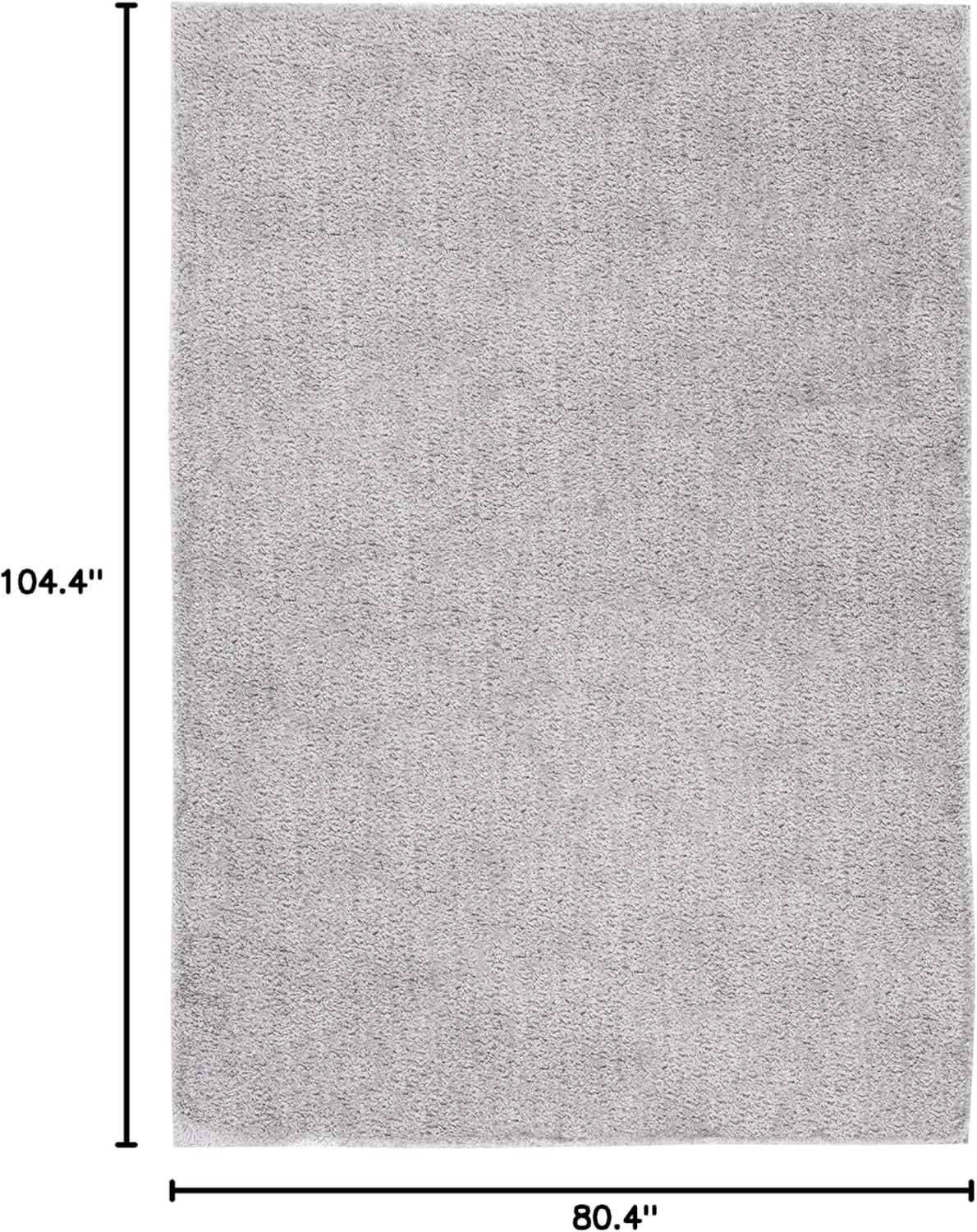 image:imageSAFAVIEH Tahoe Shag Collection Area Rug 9 x 12 Beige Solid Design NonShedding amp Easy Care 12inch Thick Ideal for High Traffic Areas in Living Room Bedroom THO670BGrey