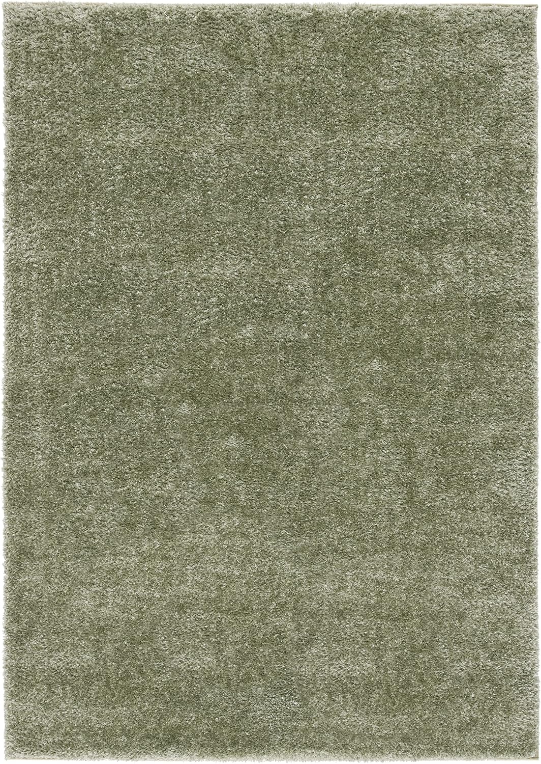 image:imageSAFAVIEH Tahoe Shag Collection Area Rug 9 x 12 Beige Solid Design NonShedding amp Easy Care 12inch Thick Ideal for High Traffic Areas in Living Room Bedroom THO670BSage