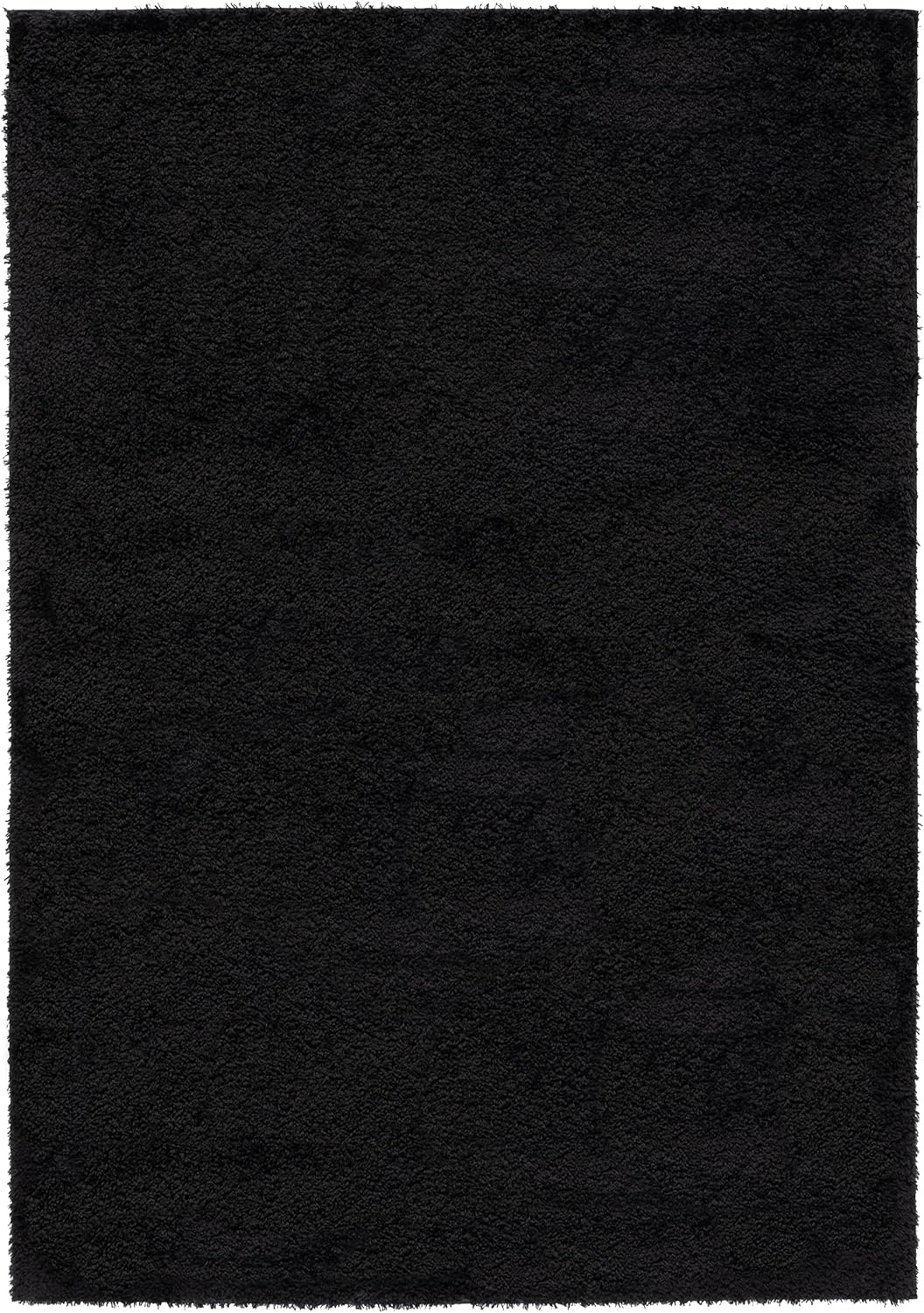 image:imageSAFAVIEH Tahoe Shag Collection Area Rug 9 x 12 Beige Solid Design NonShedding amp Easy Care 12inch Thick Ideal for High Traffic Areas in Living Room Bedroom THO670BBlack