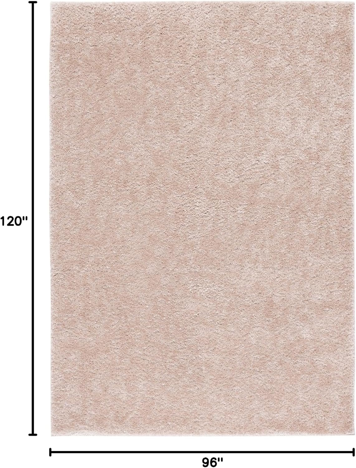 image:imageSAFAVIEH Tahoe Shag Collection Area Rug 9 x 12 Beige Solid Design NonShedding amp Easy Care 12inch Thick Ideal for High Traffic Areas in Living Room Bedroom THO670BBeige