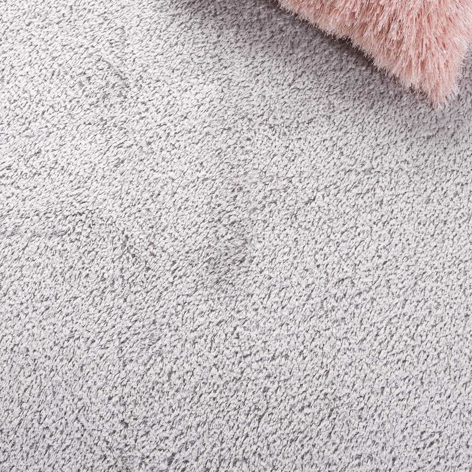 image:imageSAFAVIEH Tahoe Shag Collection Area Rug 9 x 12 Beige Solid Design NonShedding amp Easy Care 12inch Thick Ideal for High Traffic Areas in Living Room Bedroom THO670BLight Grey