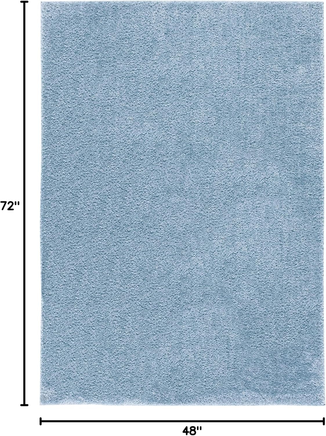 image:imageSAFAVIEH Tahoe Shag Collection Area Rug 9 x 12 Beige Solid Design NonShedding amp Easy Care 12inch Thick Ideal for High Traffic Areas in Living Room Bedroom THO670BBlue