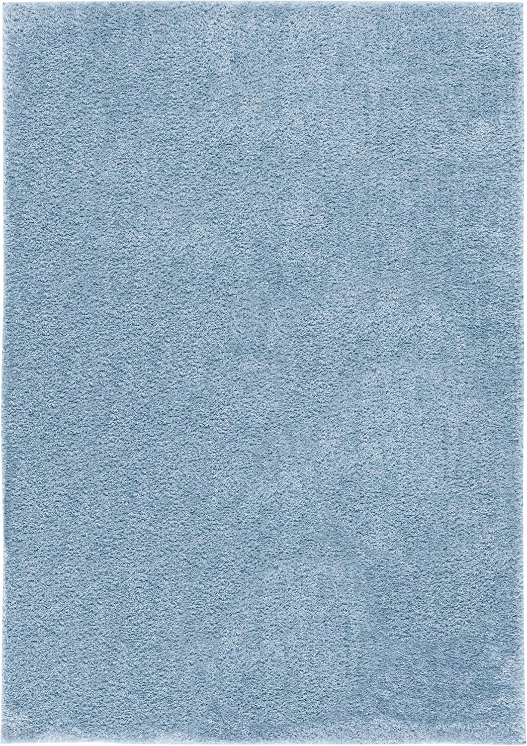 image:imageSAFAVIEH Tahoe Shag Collection Area Rug 9 x 12 Beige Solid Design NonShedding amp Easy Care 12inch Thick Ideal for High Traffic Areas in Living Room Bedroom THO670BBlue