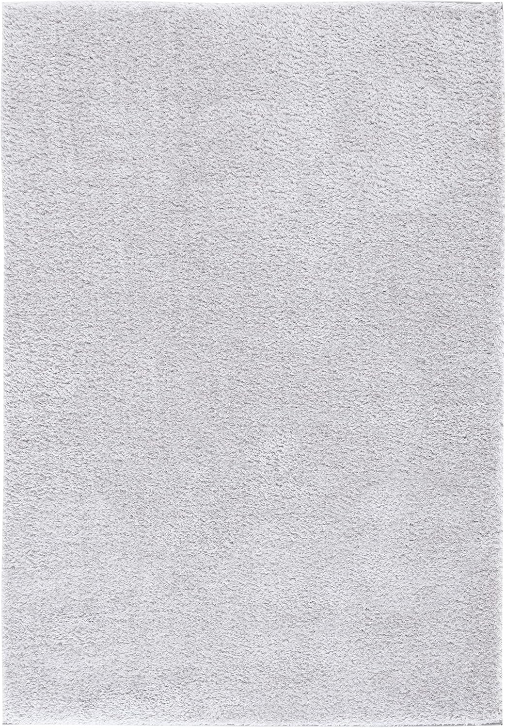 image:imageSAFAVIEH Tahoe Shag Collection Area Rug 9 x 12 Beige Solid Design NonShedding amp Easy Care 12inch Thick Ideal for High Traffic Areas in Living Room Bedroom THO670BLight Grey