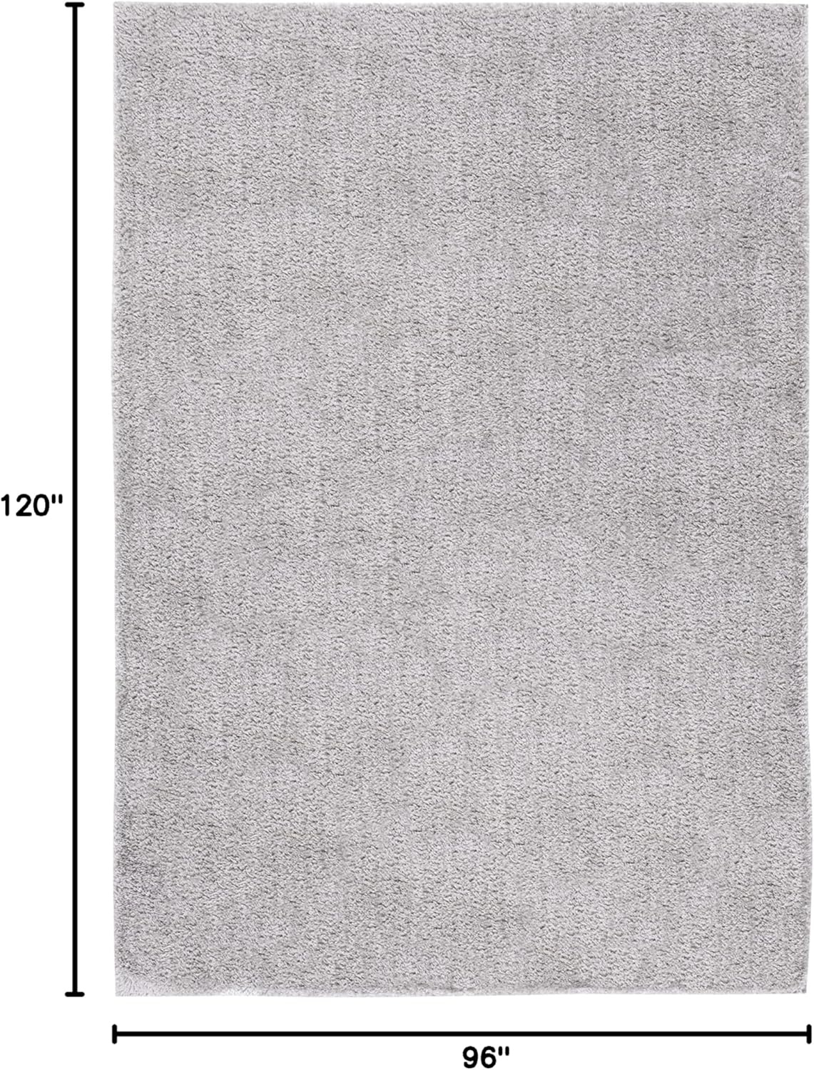 image:imageSAFAVIEH Tahoe Shag Collection Area Rug 9 x 12 Beige Solid Design NonShedding amp Easy Care 12inch Thick Ideal for High Traffic Areas in Living Room Bedroom THO670BGrey