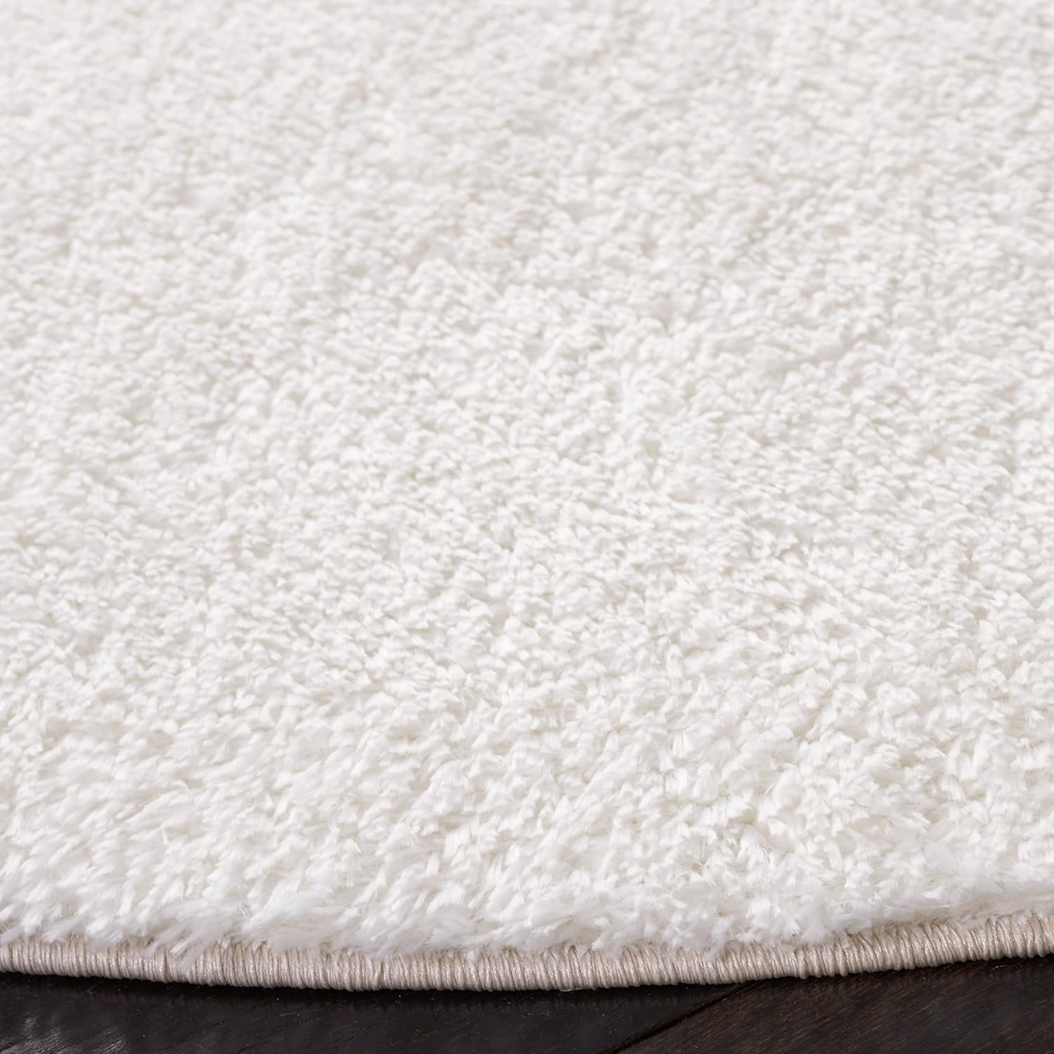 image:imageSAFAVIEH Tahoe Shag Collection Area Rug 9 x 12 Beige Solid Design NonShedding amp Easy Care 12inch Thick Ideal for High Traffic Areas in Living Room Bedroom THO670BWhite