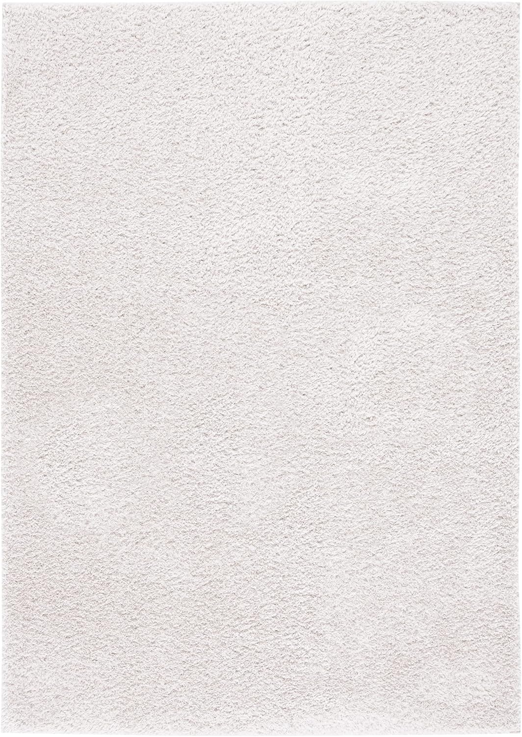 image:imageSAFAVIEH Tahoe Shag Collection Area Rug 9 x 12 Beige Solid Design NonShedding amp Easy Care 12inch Thick Ideal for High Traffic Areas in Living Room Bedroom THO670BSilver