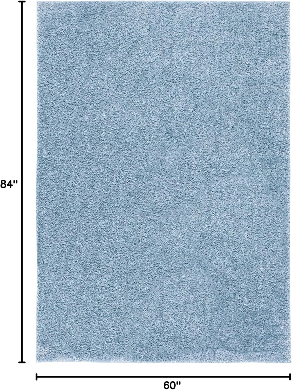 image:imageSAFAVIEH Tahoe Shag Collection Area Rug 9 x 12 Beige Solid Design NonShedding amp Easy Care 12inch Thick Ideal for High Traffic Areas in Living Room Bedroom THO670BBlue