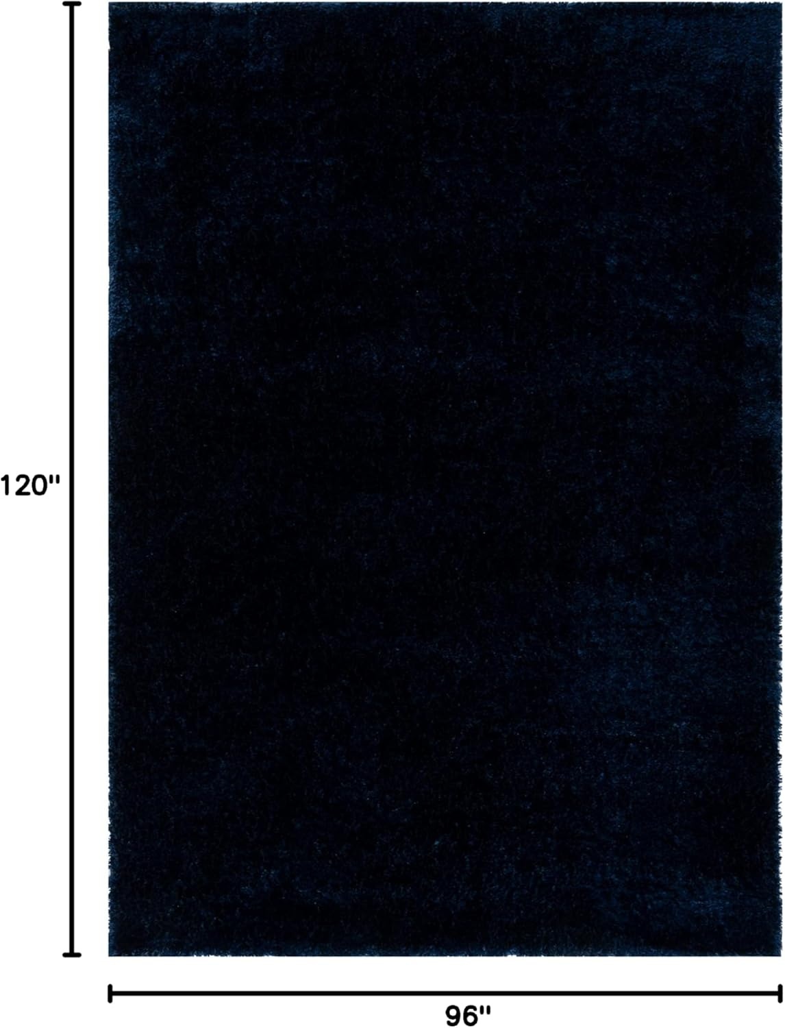 image:imageSAFAVIEH Tahoe Shag Collection Area Rug 9 x 12 Beige Solid Design NonShedding amp Easy Care 12inch Thick Ideal for High Traffic Areas in Living Room Bedroom THO670BNavy