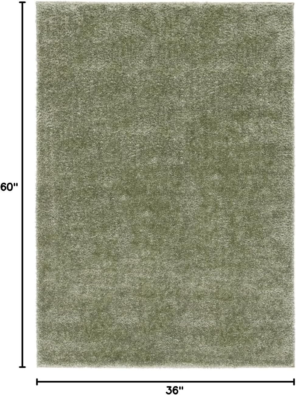 image:imageSAFAVIEH Tahoe Shag Collection Area Rug 9 x 12 Beige Solid Design NonShedding amp Easy Care 12inch Thick Ideal for High Traffic Areas in Living Room Bedroom THO670BSage
