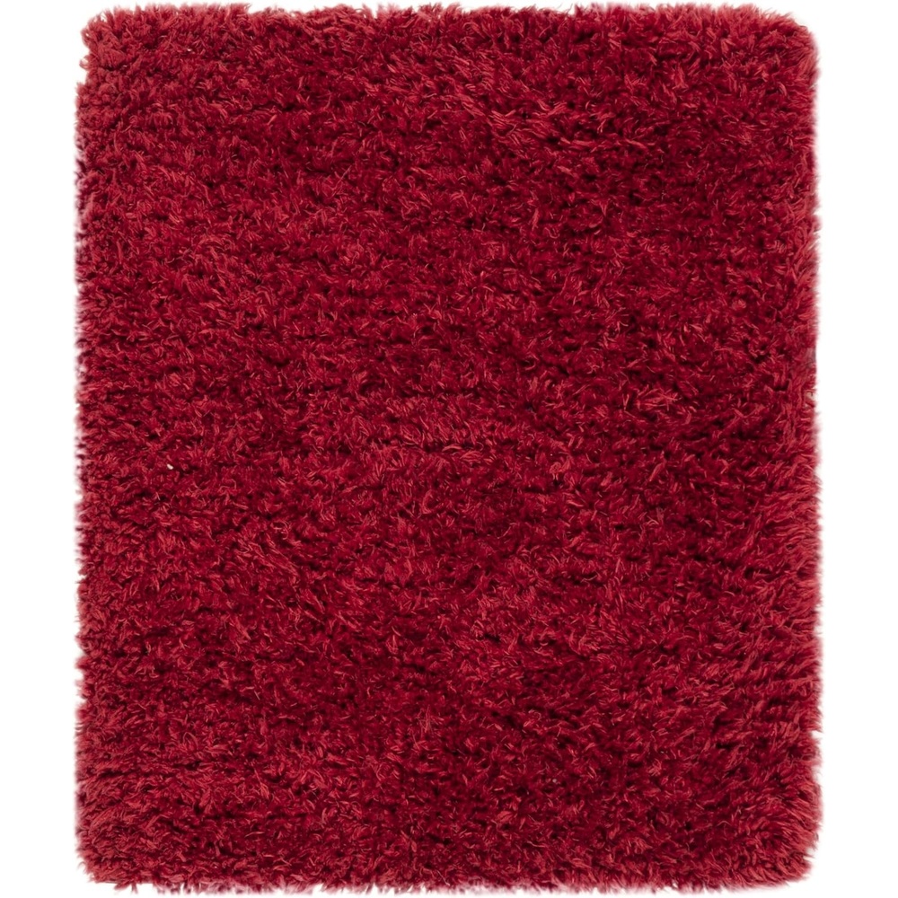 image:imageSAFAVIEH Area Rug 8x10 Madrid Shag Collection Large Charcoal Solid Pattern NonShedding amp Easy Cleaning Ultra Plush Thick Pile Ideal for Living Room Bedroom Dining Space MDG256HRed