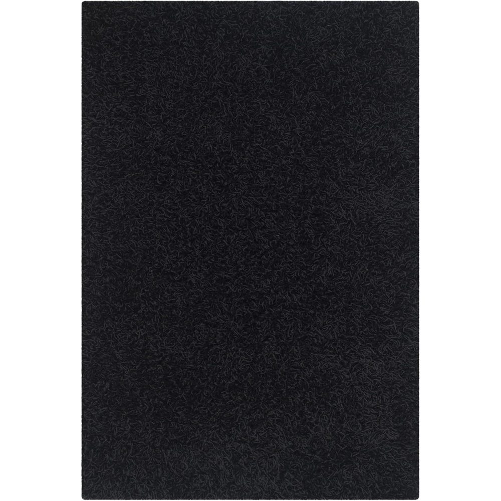 image:imageSAFAVIEH Area Rug 8x10 Monterey Shag Collection Large Creme Handmade Plush Thick Pile Ideal for Living Room Bedroom Dining Space SG851CBlack