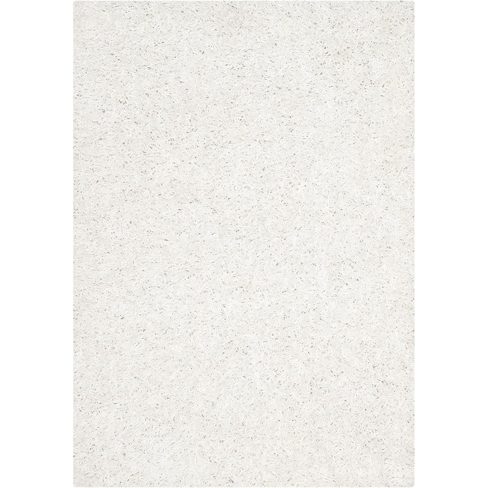 image:imageSAFAVIEH Area Rug 8x10 Monterey Shag Collection Large Creme Handmade Plush Thick Pile Ideal for Living Room Bedroom Dining Space SG851CWhite