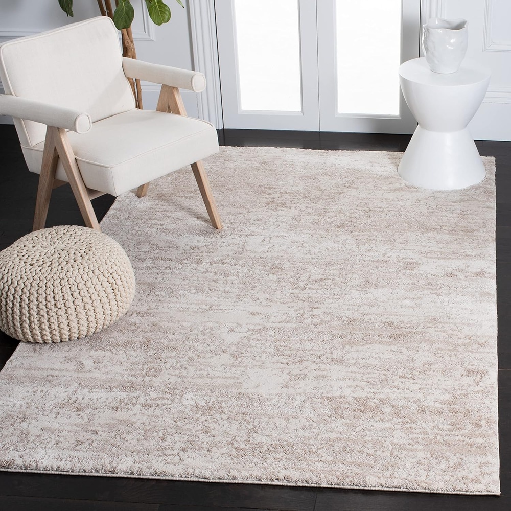 image:imageSAFAVIEH Century Collection Area Rug 67 x 9 Ivory amp Beige Modern Abstract Design NonShedding amp Easy Care Ideal for High Traffic Areas in Living Room Bedroom CTY350BIvoryBeige