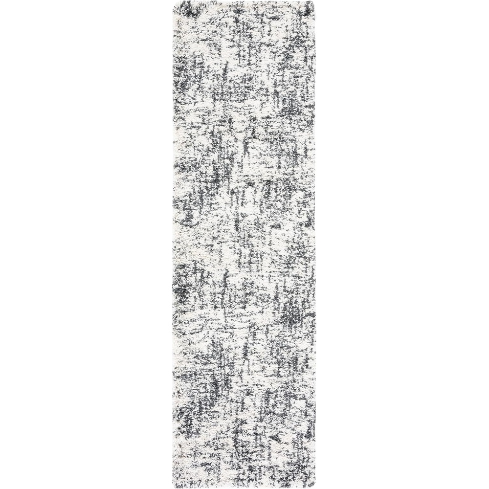 image:imageSAFAVIEH Hudson Shag Collection Area Rug 9 x 12 Ivory amp Dark Grey Modern Abstract Design NonShedding amp Easy Care 2inch Thick Ideal for High Traffic Areas in Living Room Bedroom SGH294AIvoryDark Grey