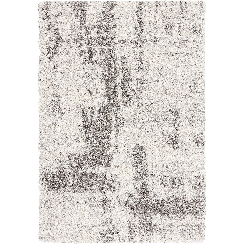 image:imageSAFAVIEH Hudson Shag Collection Area Rug 9 x 12 Ivory amp Grey Modern Abstract Design NonShedding amp Easy Care 2inch Thick Ideal for High Traffic Areas in Living Room Bedroom SGH205AIvoryGrey