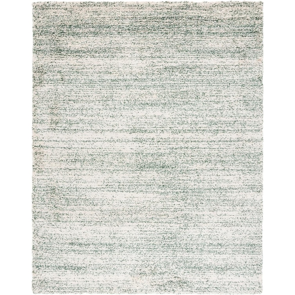 image:imageSAFAVIEH Hudson Shag Collection Area Rug  9 x 12 IvoryGreen Geometric Design Plush 19 Inch Thick Ideal for High Traffic Areas in Living Room Bedroom Dining SGH295X