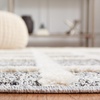 Martha Stewart x SAFAVIEH Area Rug Collection – 8′ x 10′, Dark Grey & Ivory, Non-Shedding & Easy Cleaning, Ideal for Living Room, Bedroom, Office, Dining Space (MSR0755F)(Dark Grey/Ivory)