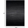SAFAVIEH Adirondack Collection Area Rug – 10′ x 14′, Black & Grey, Modern Design, Non-Shedding & Easy Care, Ideal for High Traffic Areas in Living Room, Bedroom (ADR183F)(Black/Grey)