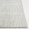 SAFAVIEH Area Rug 8×10 – Abstract Collection – Large – Black & Ivory, Handmade Wool, Ideal for Living Room, Bedroom, Office, Dining Space (ABT482Z)(Sage/Ivory)
