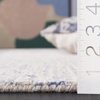 SAFAVIEH Area Rug 8×10 – Abstract Collection – Large – Ivory & Blue, Handmade Wool, Ideal for Living Room, Bedroom, Office, Dining Space (ABT471M)(Ivory/Blue)