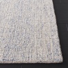 SAFAVIEH Area Rug 8×10 – Abstract Collection – Large – Ivory & Blue, Handmade Wool, Ideal for Living Room, Bedroom, Office, Dining Space (ABT471M)(Ivory/Blue)