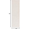 SAFAVIEH Area Rug 8×10 – Abstract Collection – Large – Ivory & Blue, Handmade Wool, Ideal for Living Room, Bedroom, Office, Dining Space (ABT471M)(Ivory/Sage)