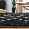 SAFAVIEH Area Rug 8×10 – Adirondack Collection – Large – Black & Light Grey, Modern Geometric Design, Non-Shedding & Easy Cleaning, Ideal for Living Room, Bedroom, Office, Dining Space (ADR251F)(Black/Light Grey)