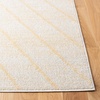 SAFAVIEH Area Rug 8×10 – Adirondack Collection – Large – Black & Light Grey, Modern Geometric Design, Non-Shedding & Easy Cleaning, Ideal for Living Room, Bedroom, Office, Dining Space (ADR251F)(Ivory/Gold)
