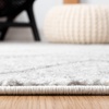 SAFAVIEH Area Rug 8×10 – Adirondack Collection – Large – Black & Light Grey, Modern Geometric Design, Non-Shedding & Easy Cleaning, Ideal for Living Room, Bedroom, Office, Dining Space (ADR251F)(Ivory/Dark Grey)