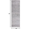 SAFAVIEH Area Rug 8×10 – Adirondack Collection – Large – Black & Light Grey, Modern Geometric Design, Non-Shedding & Easy Cleaning, Ideal for Living Room, Bedroom, Office, Dining Space (ADR251F)(Dark Grey/Ivory)