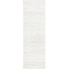 SAFAVIEH Area Rug 8×10 – Adirondack Collection – Large – Black & Light Grey, Modern Geometric Design, Non-Shedding & Easy Cleaning, Ideal for Living Room, Bedroom, Office, Dining Space (ADR251F)(Ivory/Light Grey)