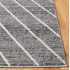 SAFAVIEH Area Rug 8×10 – Adirondack Collection – Large – Black & Light Grey, Modern Geometric Design, Non-Shedding & Easy Cleaning, Ideal for Living Room, Bedroom, Office, Dining Space (ADR251F)(Dark Grey/Ivory)