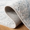 SAFAVIEH Area Rug 8×10 – Adirondack Collection – Large – Black & Light Grey, Modern Geometric Design, Non-Shedding & Easy Cleaning, Ideal for Living Room, Bedroom, Office, Dining Space (ADR251F)(Light Grey/Light Blue)