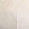 SAFAVIEH Area Rug 8×10 – Adirondack Collection – Large – Black & Light Grey, Modern Geometric Design, Non-Shedding & Easy Cleaning, Ideal for Living Room, Bedroom, Office, Dining Space (ADR251F)(Ivory/Gold)