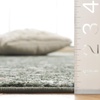 SAFAVIEH Area Rug 8×10 – Adirondack Collection – Large – Ivory & Charcoal, Chevron Pattern, Non-Shedding & Easy Cleaning, Ideal for Living Room, Bedroom, Office, Dining Space (ADR104N)(Dark Green/Ivory)