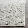 SAFAVIEH Area Rug 8×10 – Adirondack Collection – Large – Ivory & Charcoal, Chevron Pattern, Non-Shedding & Easy Cleaning, Ideal for Living Room, Bedroom, Office, Dining Space (ADR104N)(Ivory/Charcoal)