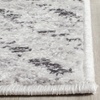 SAFAVIEH Area Rug 8×10 – Adirondack Collection – Large – Ivory & Charcoal, Chevron Pattern, Non-Shedding & Easy Cleaning, Ideal for Living Room, Bedroom, Office, Dining Space (ADR104N)(Ivory/Charcoal)