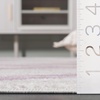 SAFAVIEH Area Rug 8×10 – Adirondack Collection – Large – Sage & Cream, Modern Wave Design, Non-Shedding & Easy to Clean, Ideal for Living Room, Bedroom, Dining Space (ADR125X)(Cream/Purple)