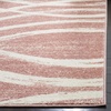 SAFAVIEH Area Rug 8×10 – Adirondack Collection – Large – Sage & Cream, Modern Wave Design, Non-Shedding & Easy to Clean, Ideal for Living Room, Bedroom, Dining Space (ADR125X)(Rose/Cream)